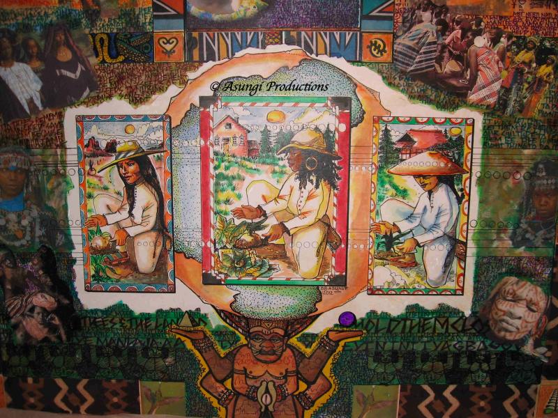 Detail: TaNubian Praise Song For Mama Miti Maathai:  2012 Asungi productions